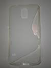 Cover for Samsung Galaxy S5 clear-white (OEM)